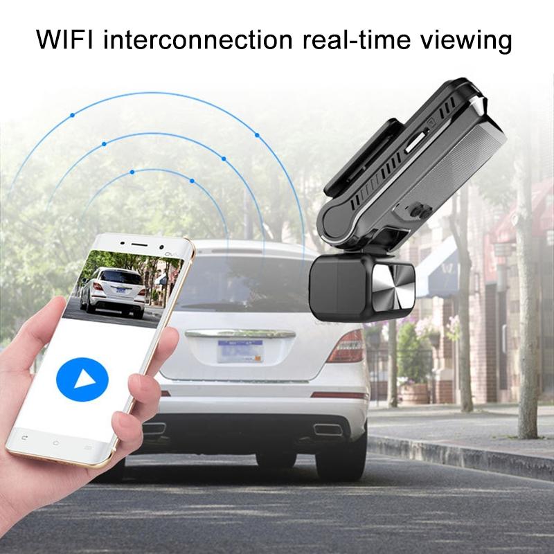 Hd Wifi Car Dash Cam with Night Vision - 1080p