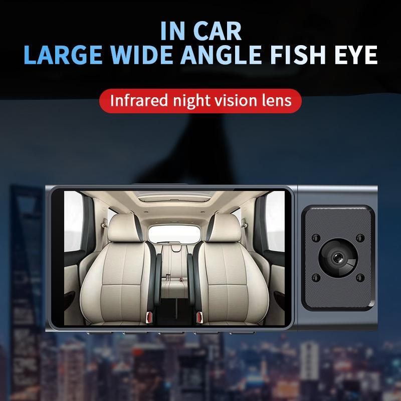 3-in-1 Car Dash Cam with Wifi 1080p Night Vision 3 Ips Screen 32gb - 64G