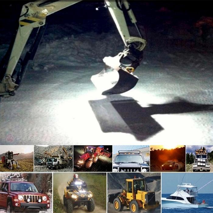 18W Epistar 6 Led Car Work Lamp Bar Light Waterproof Ip67 Dc 10 - 30V - Dc 10-30V